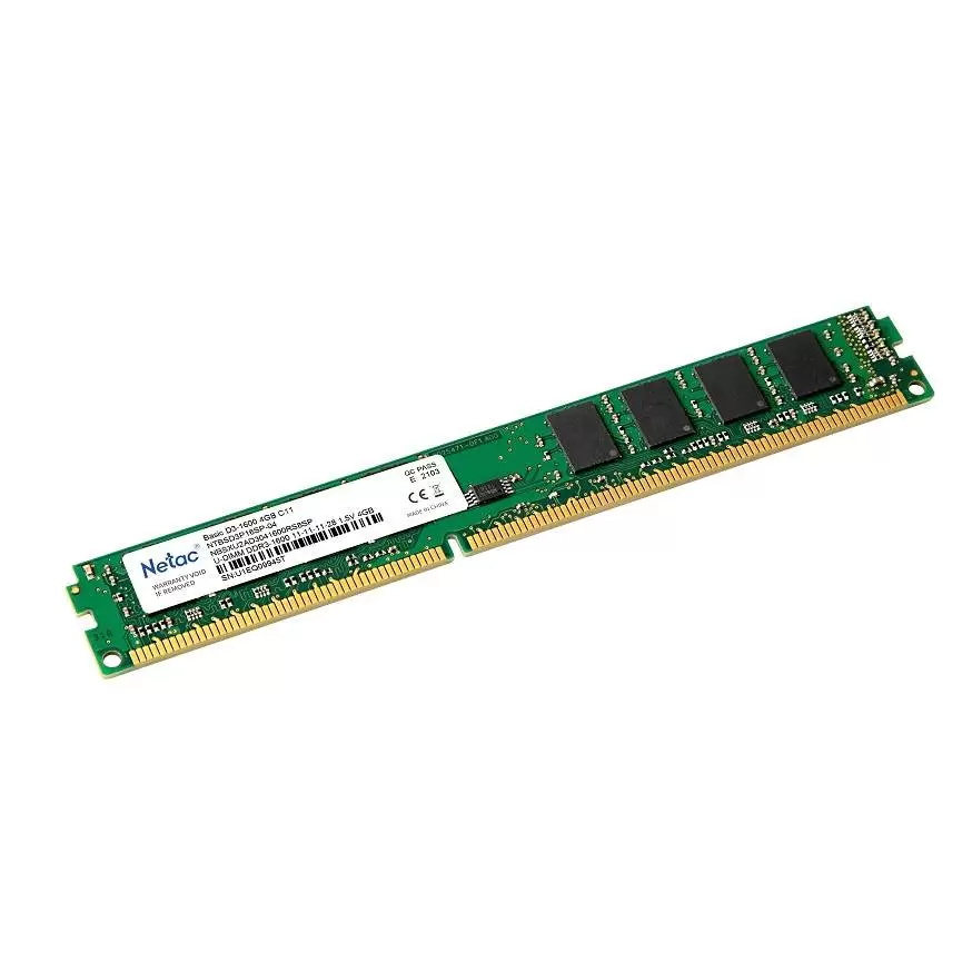 Купить Оперативная память Netac 4Gb DDR-III 1600MHz (NTBSD3P16SP-04) - Vlarnika