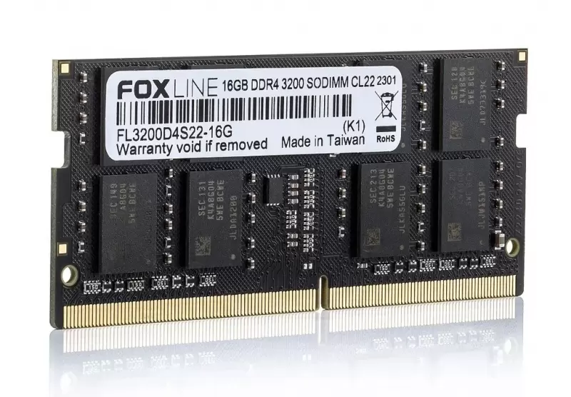 Оперативная память Foxline FL3200D4S22-16G_RTL , DDR4 1x16Gb, 3200MHz - VLARNIKA в Донецке