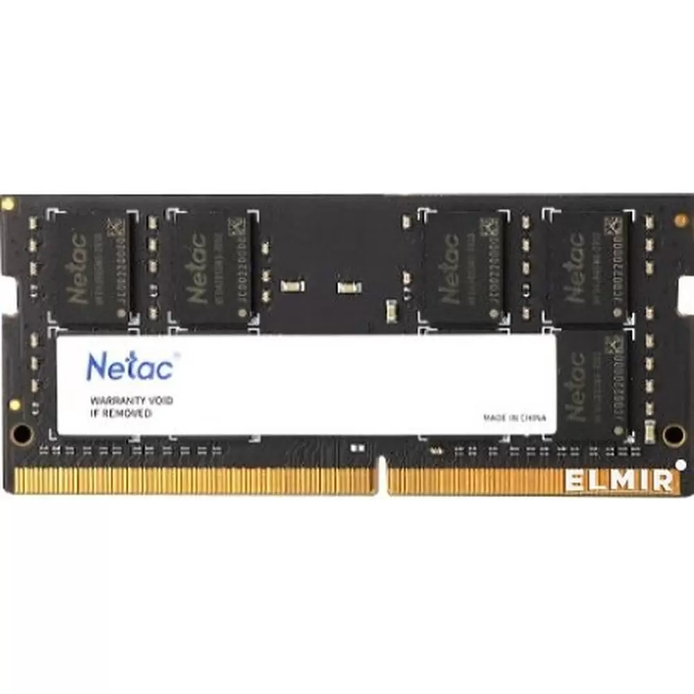 Оперативная память Netac 8Gb DDR-III 1600MHz SO-DIMM (NTBSD3N16SP-08) 