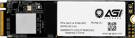 SSD накопитель AGI AI198 M.2 2280 512 ГБ (AGI512G16AI198) 