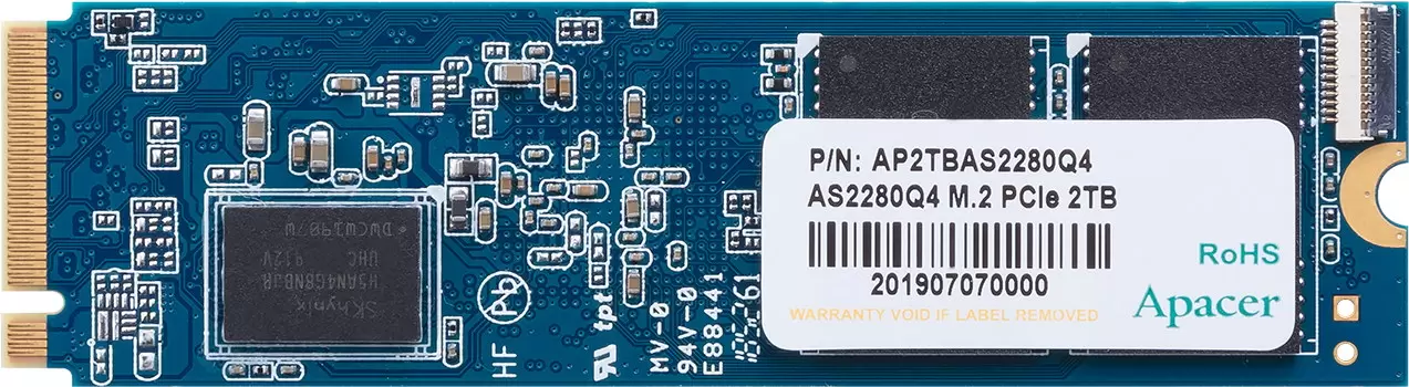 SSD накопитель Apacer AS2280Q4 M.2 2280 1 ТБ (AP1TBAS2280Q4-1) - VLARNIKA в Донецке
