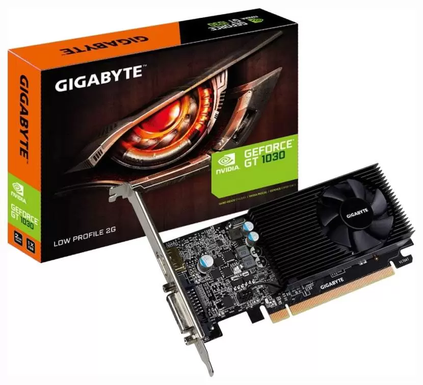 Видеокарта GIGABYTE NVIDIA GeForce GT 1030 (GV-N1030D5-2GL) - VLARNIKA в Донецке