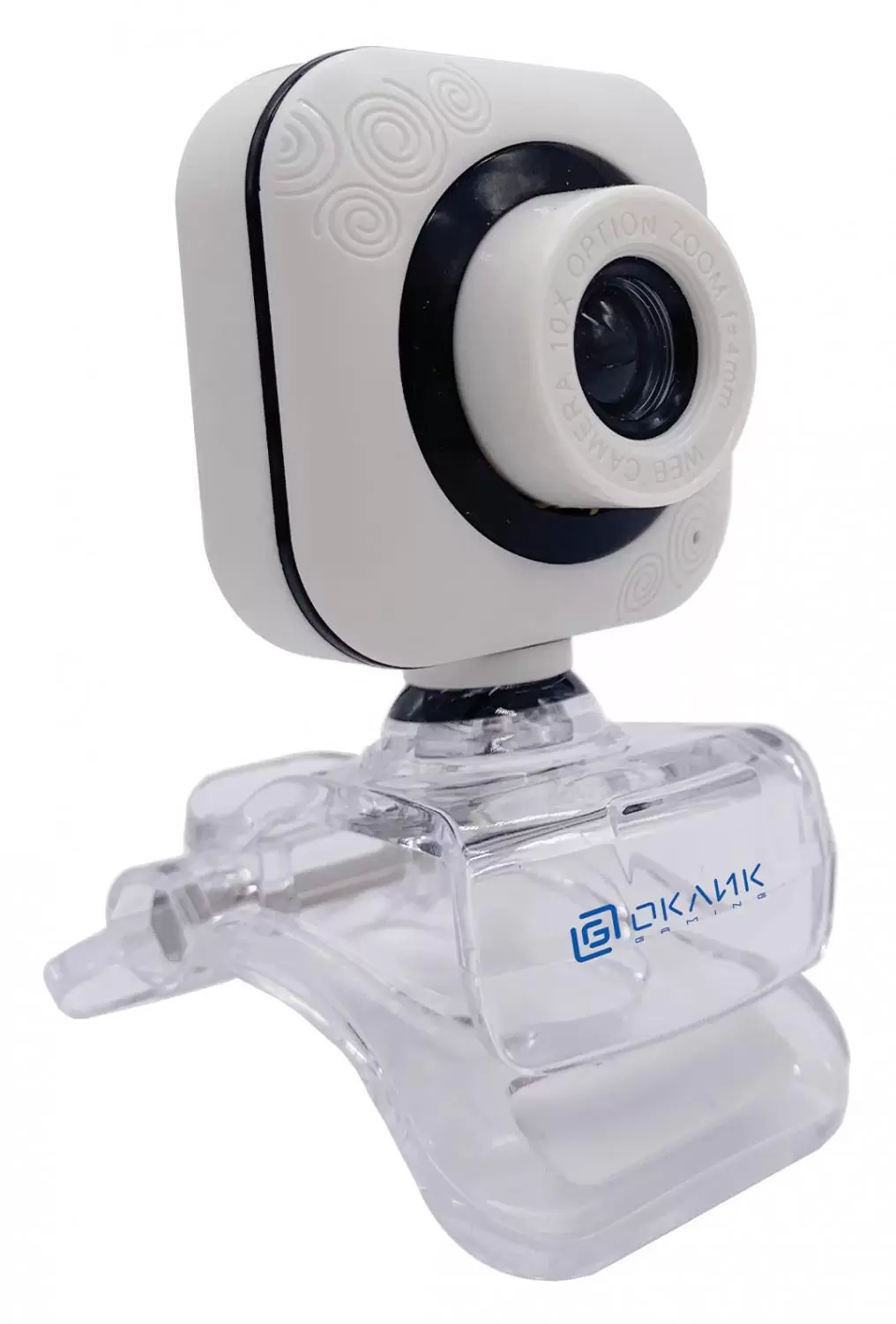 Камера Web Оклик OK-C8812 белый 0.3Mpix (640x480) USB2.0 с микрофоном - VLARNIKA в Донецке