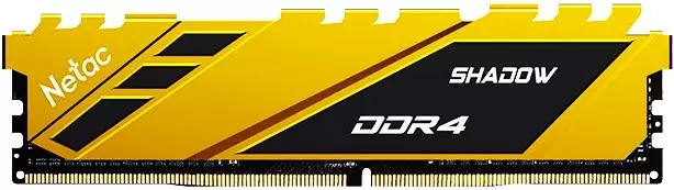 Оперативная память Netac Shadow Yellow 8Gb DDR4 3600MHz (NTSDD4P36SP-08Y) - VLARNIKA в Донецке