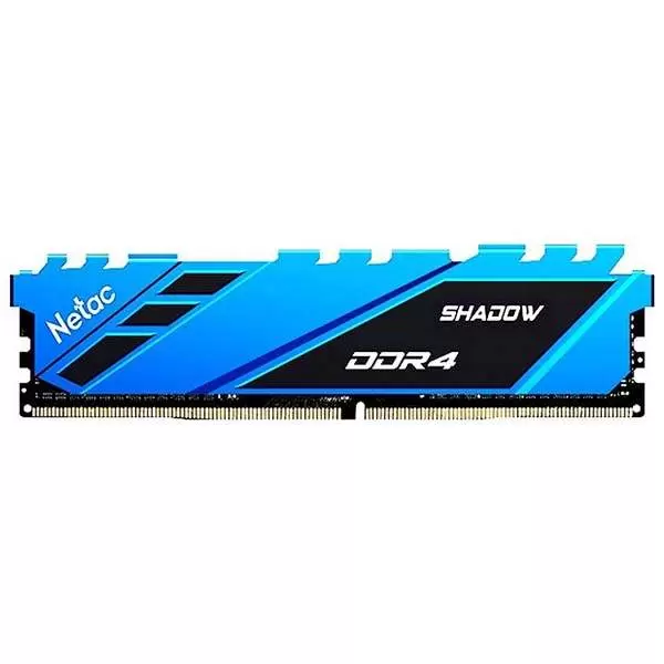 Купить Оперативная память Netac Shadow Blue 8Gb DDR4 3200MHz (NTSDD4P32SP-08B) - Vlarnika