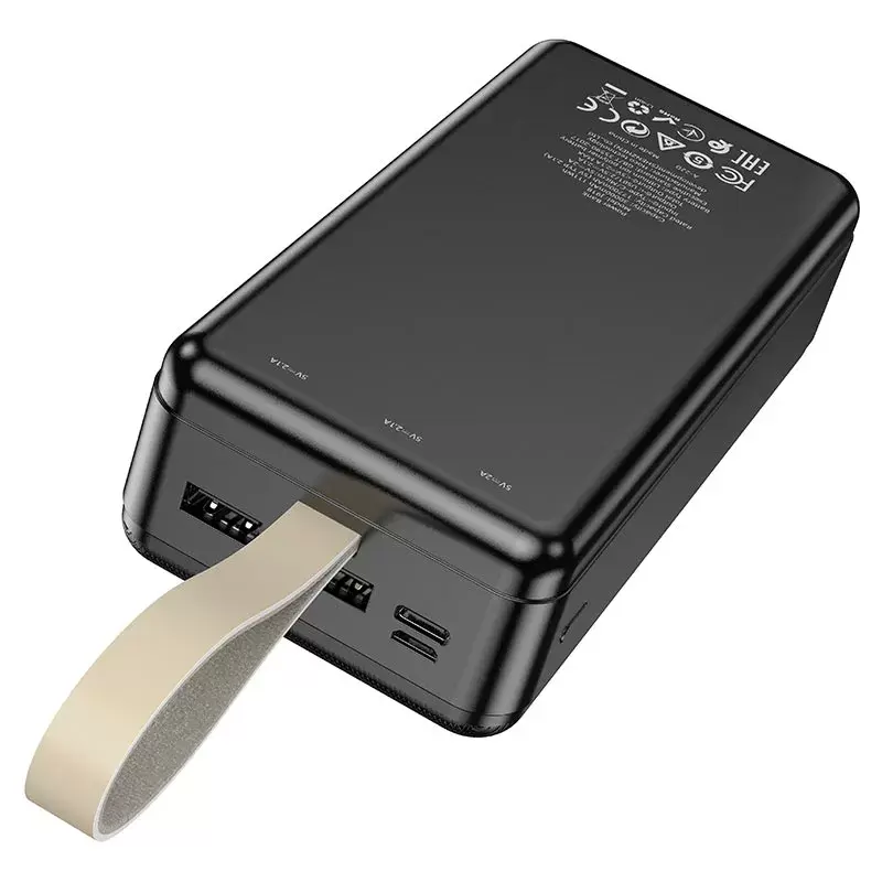 Внешний аккумулятор Hoco J91B 2хUSB/Type-C/Micro-USB 30000mAh черный - VLARNIKA в Донецке