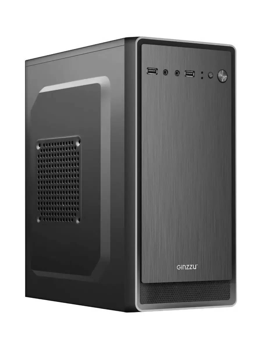 Корпус компьютерный Ginzzu B190 Black 
