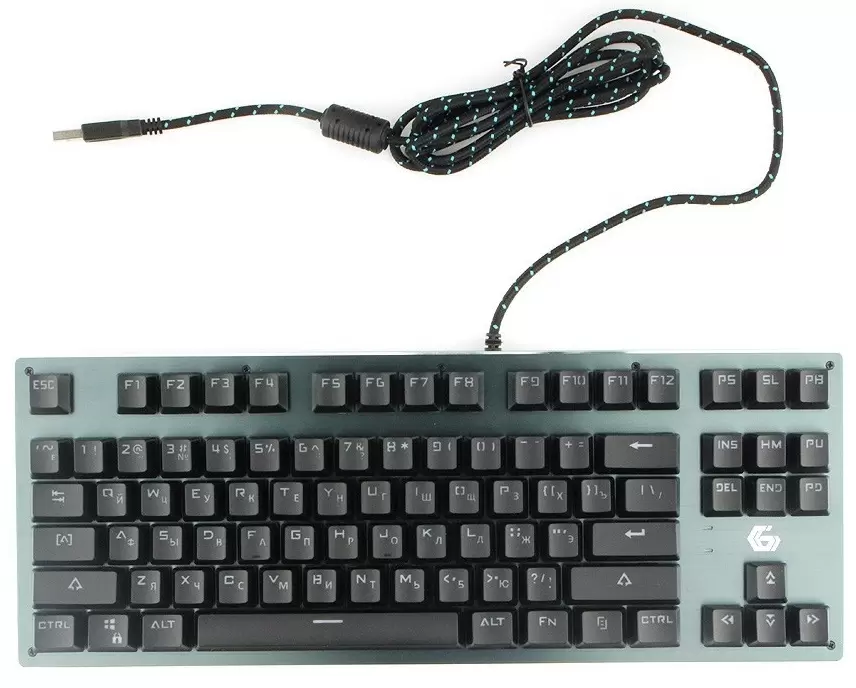Игровая клавиатура Gembird KB-G540L Silver/Blue - VLARNIKA в Донецке