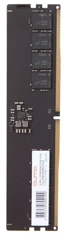 Оперативная память QUMO QUM5U-16G4800N40 (QUM5U-16G4800N40), DDR5 1x16Gb, 4800MHz - VLARNIKA в Донецке