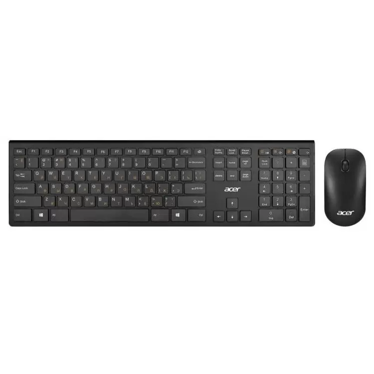 Комплект клавиатура и мышь Acer OKR030 Black (ZL.KBDEE.005) - VLARNIKA в Донецке