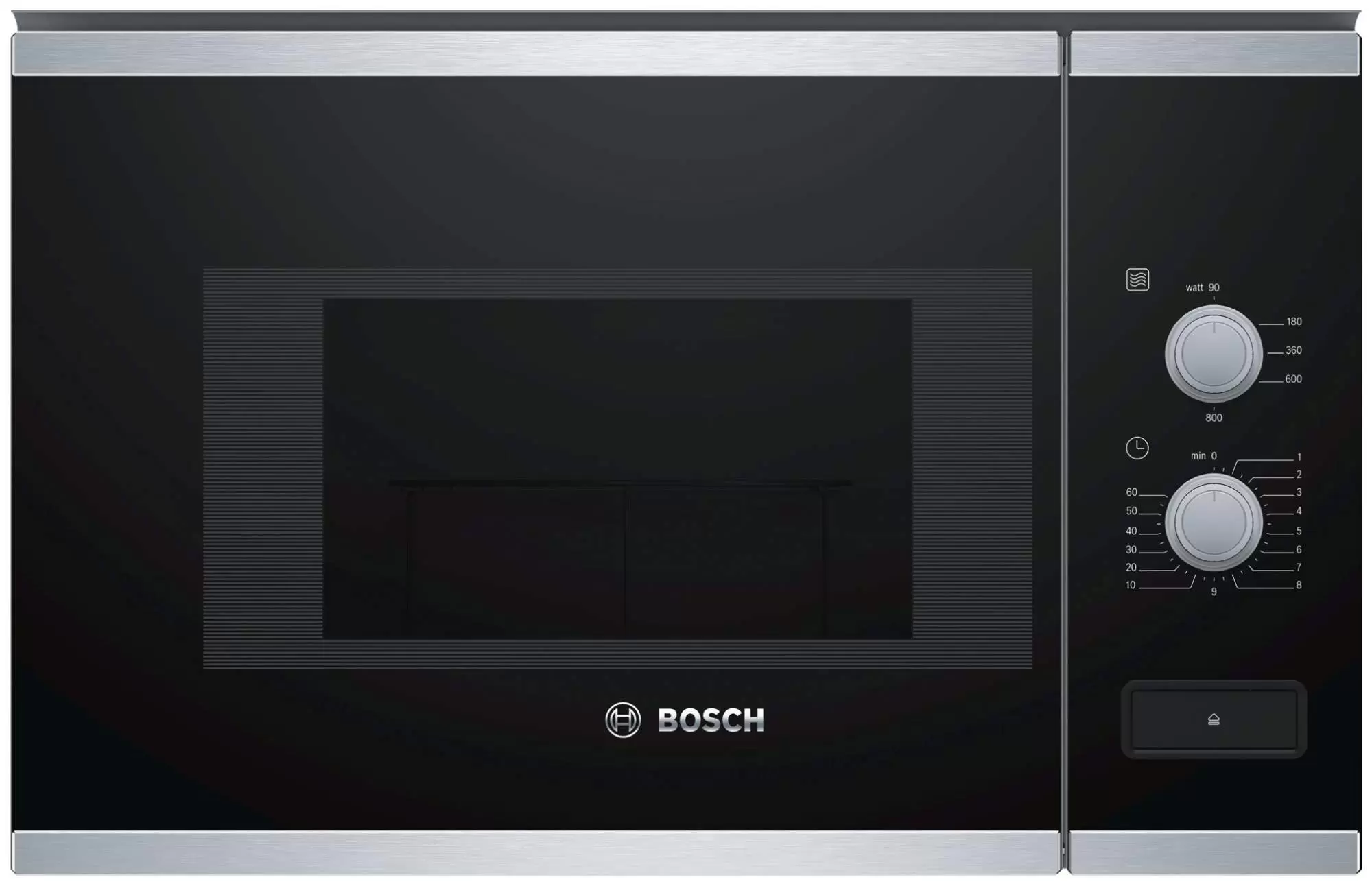 Встраиваемая микроволновая печь Bosch Serie 4 BFL520MS0 Black/Silver - VLARNIKA в Донецке