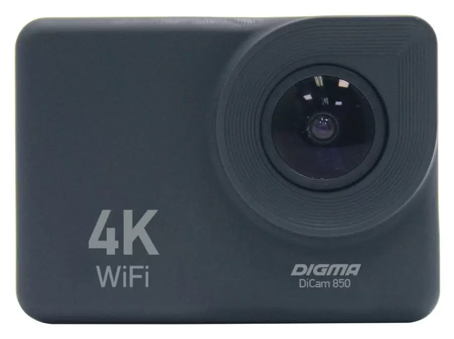 Видеокамера экшн DIGMA DiCam DC850 Black - VLARNIKA в Луганске