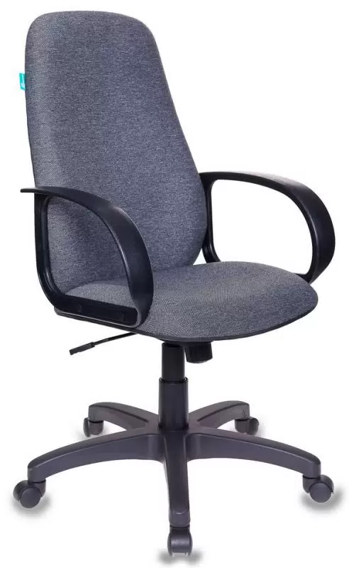Кресло руководителя Бюрократ CH-808AXSN/G, темно-серый 