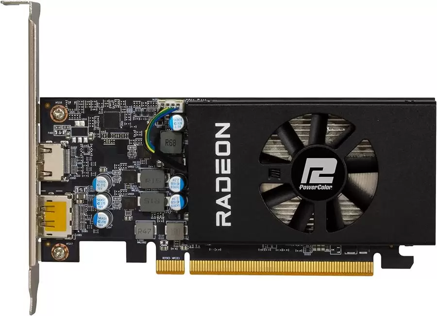 Купить Видеокарта PowerColor AMD Radeon RX 6400 Low Profile (AXRX 6400 ...