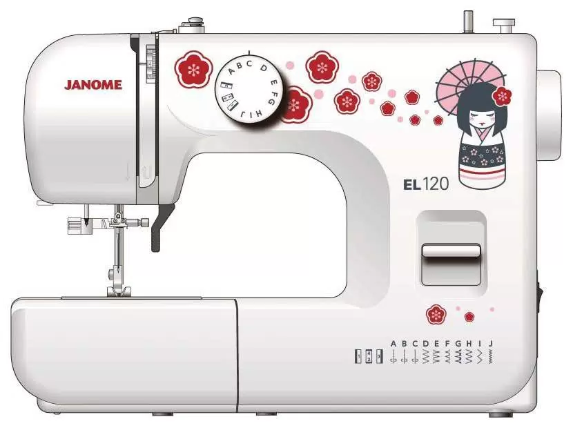 Швейная машина Janome EL 120 - VLARNIKA в Луганске