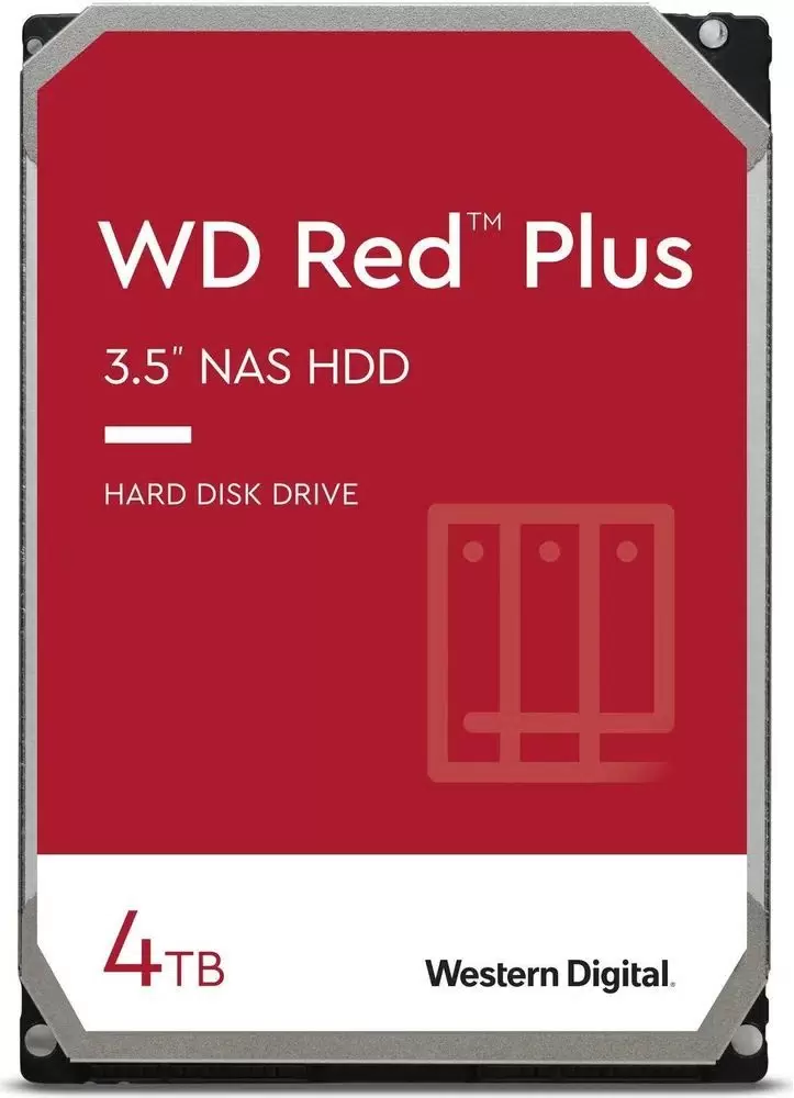 Жесткий диск WD WD Red Plus 4 ТБ (WD40EFPX) - VLARNIKA в Донецке