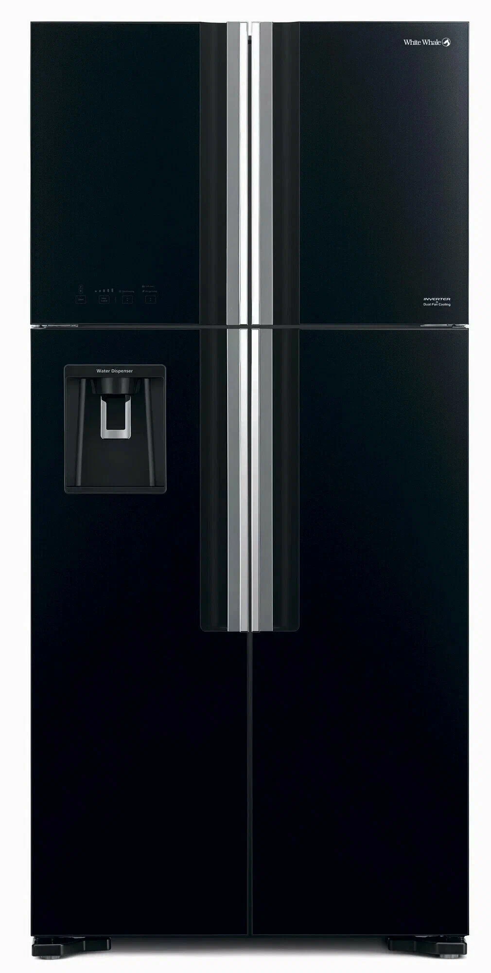 Холодильник Hitachi R-W660PUC7 GBK, черный - VLARNIKA в Донецке