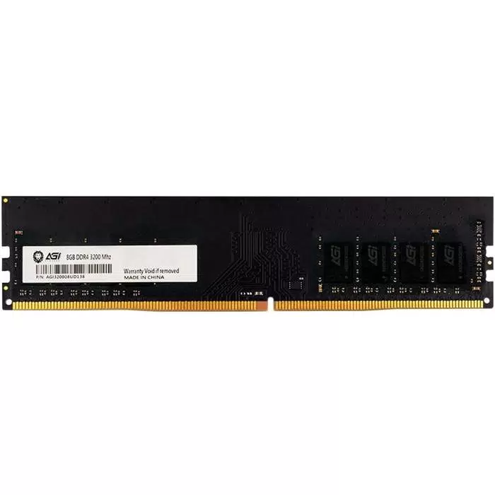 Оперативная память AGI (AGI320008UD138), DDR4 1x8Gb, 3200MHz 