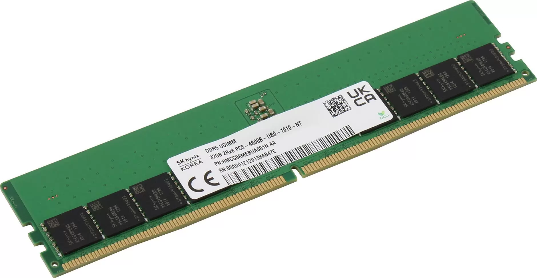 Оперативная память Hynix (HMCG88MEBUA081N), DDR5 1x32Gb, 4800MHz 