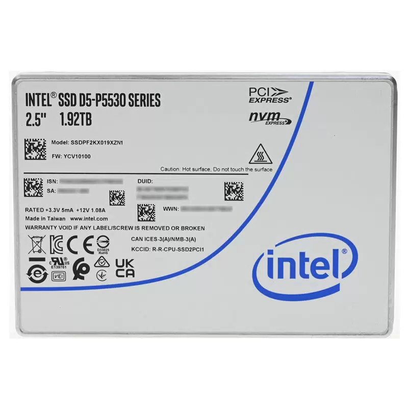 Внутренний SSD накопитель Intel D5-P5530 1.92TB - VLARNIKA в Донецке