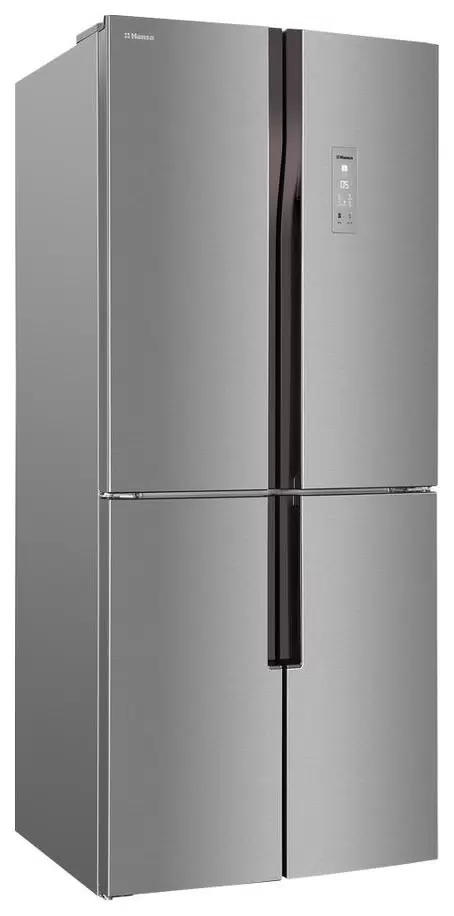 Холодильник Hansa FY418.3DFXC серебристый; серый - VLARNIKA в Донецке