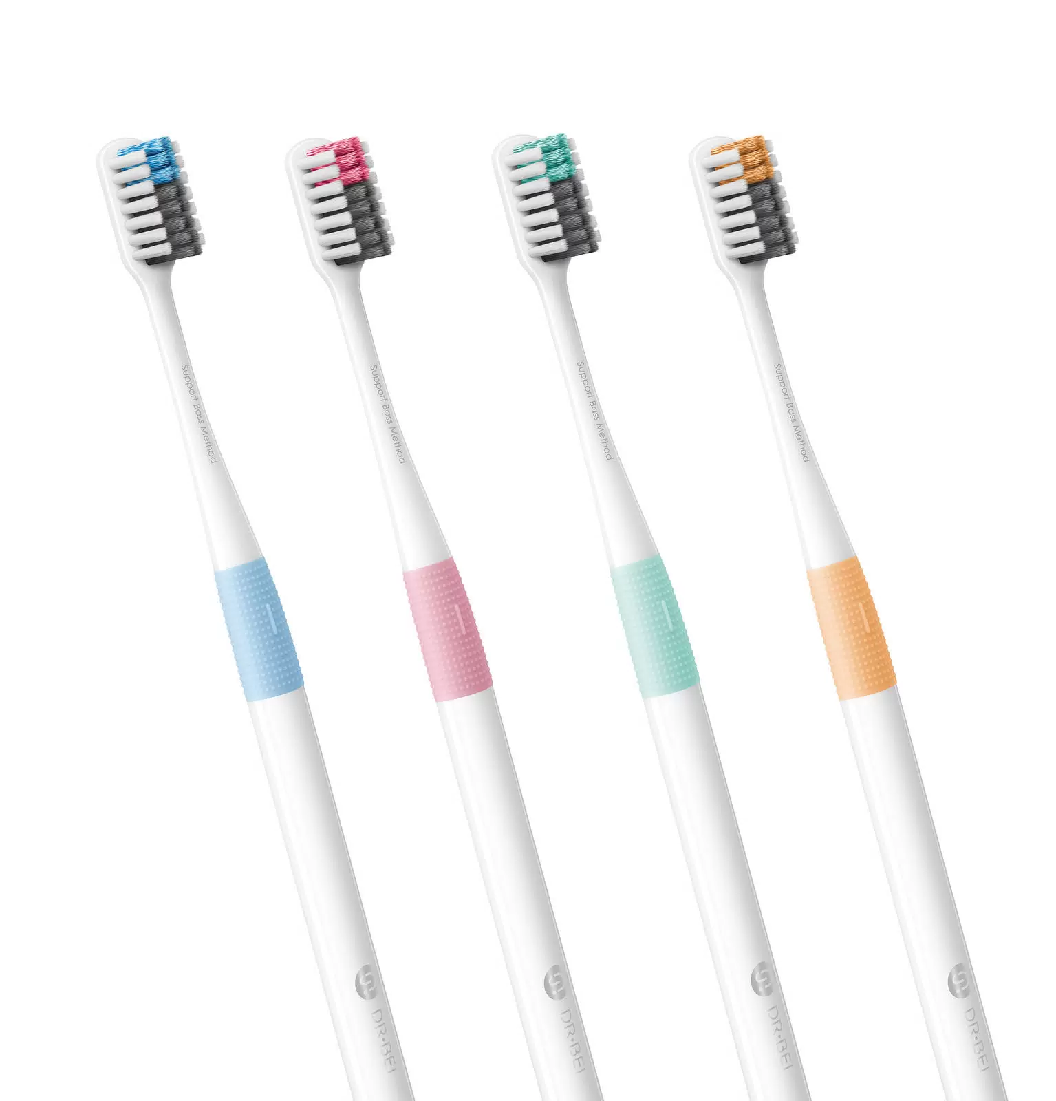 Набор зубных щеток Xiaomi Doctor B Bass Method Toothbrush 4 шт - VLARNIKA в Донецке