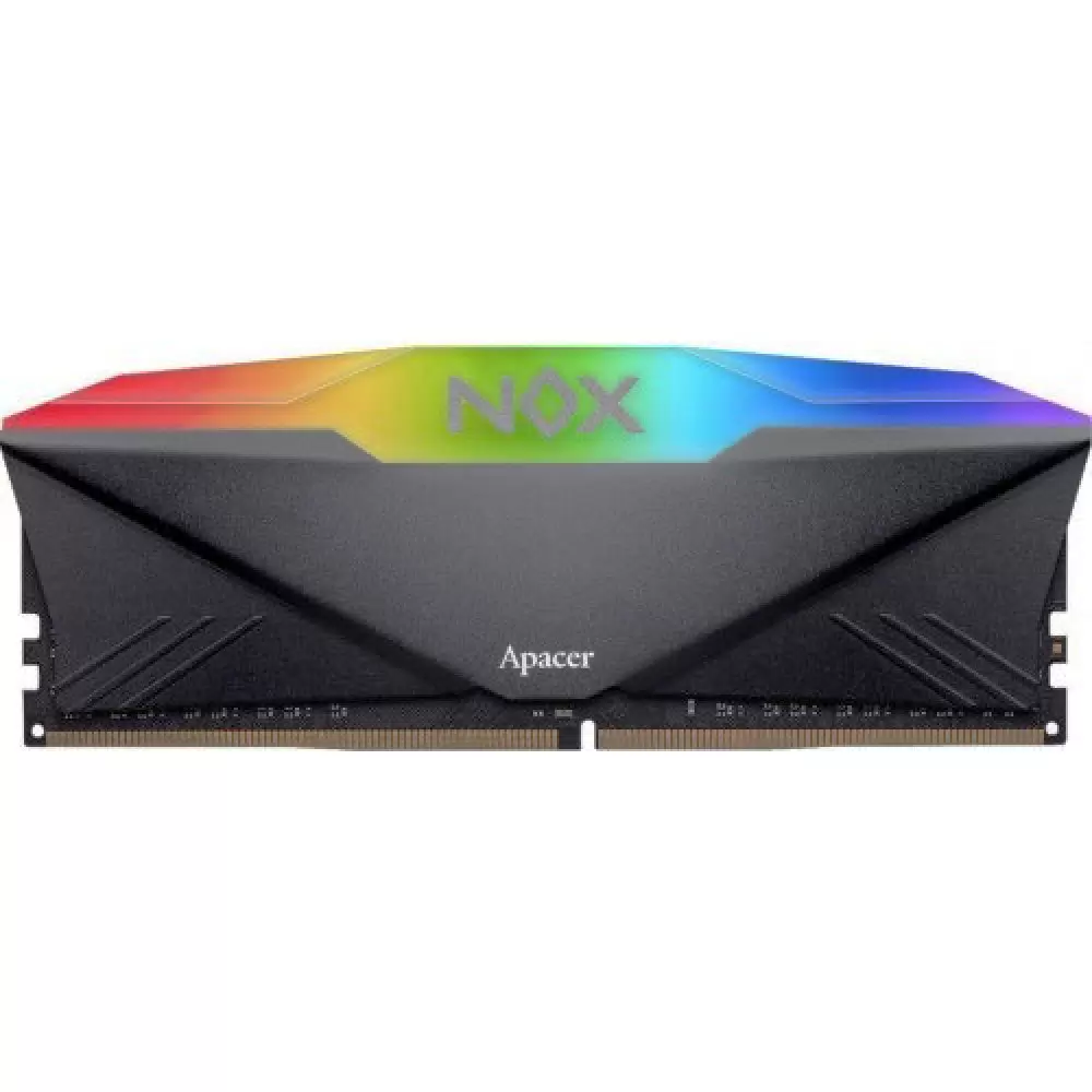 Оперативная память Apacer NOX RGB Black 8Gb DDR4 3200MHz (AH4U08G32C28YNBAA-1) 