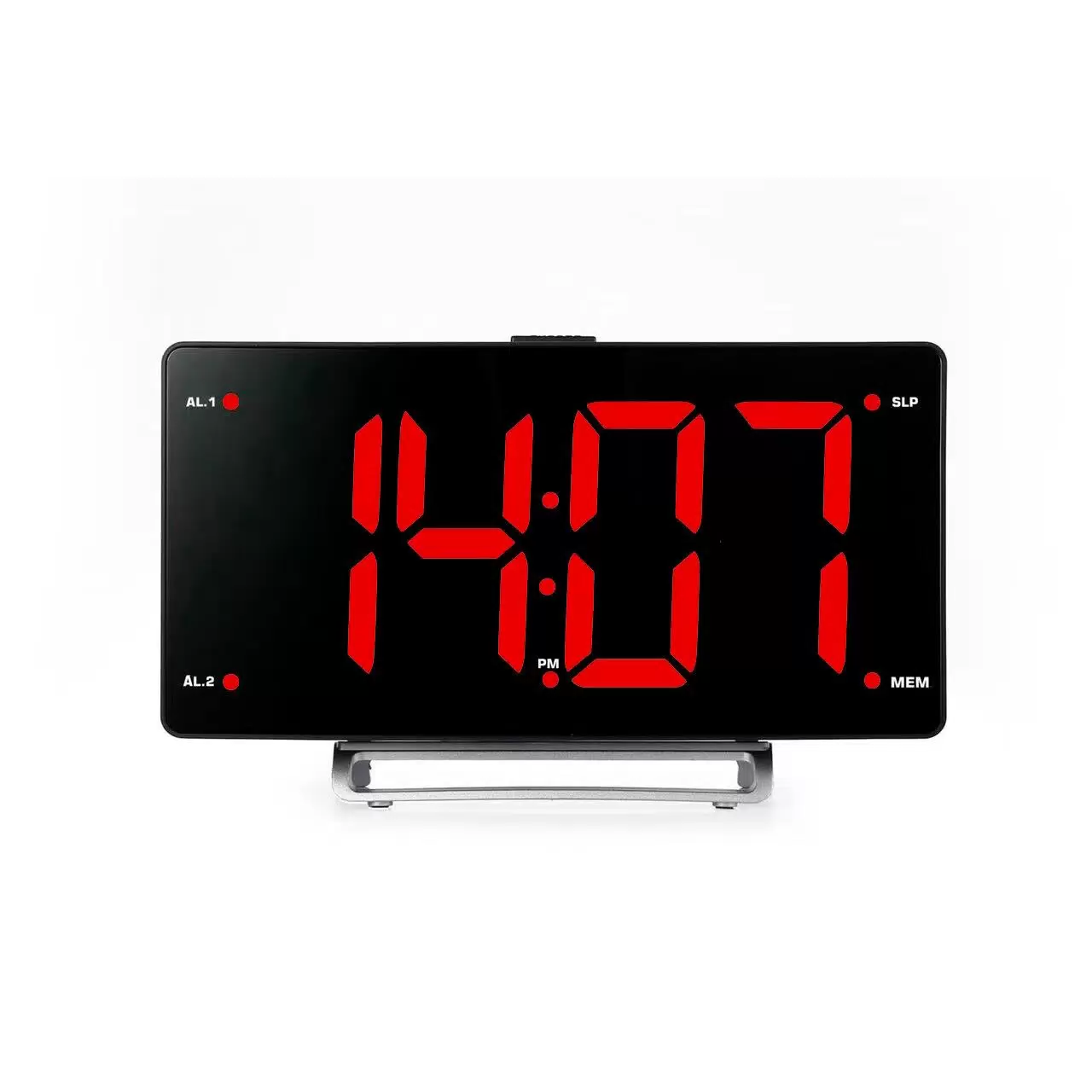 Характеристики - радиобудильник Hyundai H-RCL246 черный LCD подсветка:красная часы - VLARNIKA в Донецке