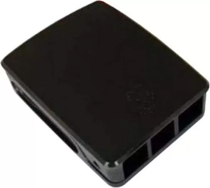 RA598    Корпус ACD  Black ABS Case for Raspberry 4B 