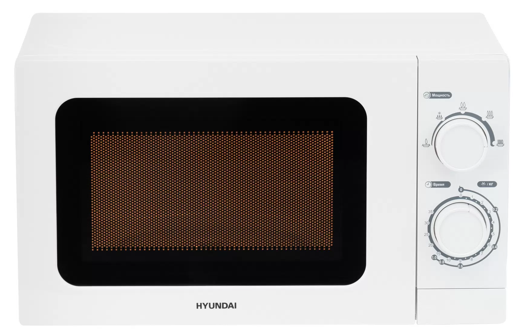 Микроволновая печь соло HYUNDAI HYM-M2064 White 