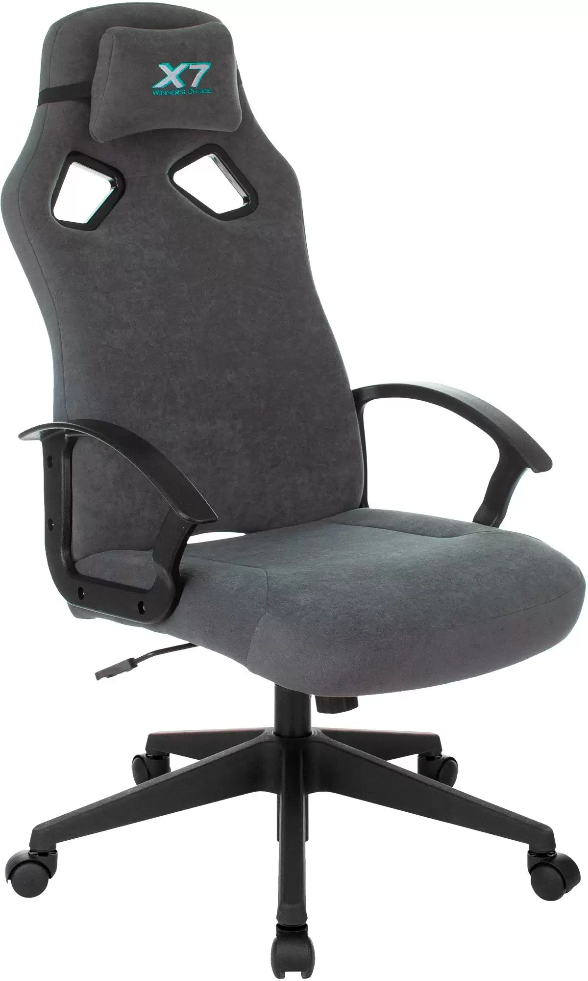 Характеристики - кресло игровое A4Tech X7 GG-1300, обивка: ткань, цвет: серый - VLARNIKA в Донецке