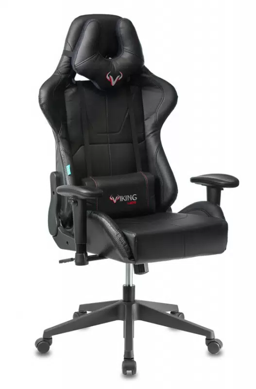 Характеристики - кресло игровое ZOMBIE VIKING 5 AERO BLACK EDITION черный искусственная кожа - VLARNIKA в Луганске