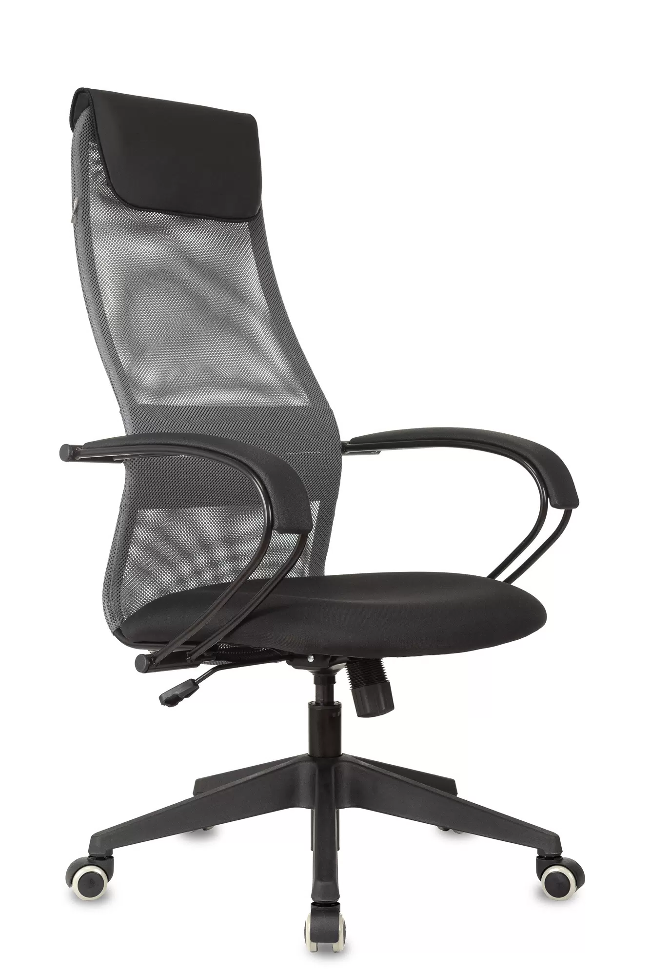 Характеристики - кресло руководителя Бюрократ CH-607 темно-серый TW-04 сиденье 