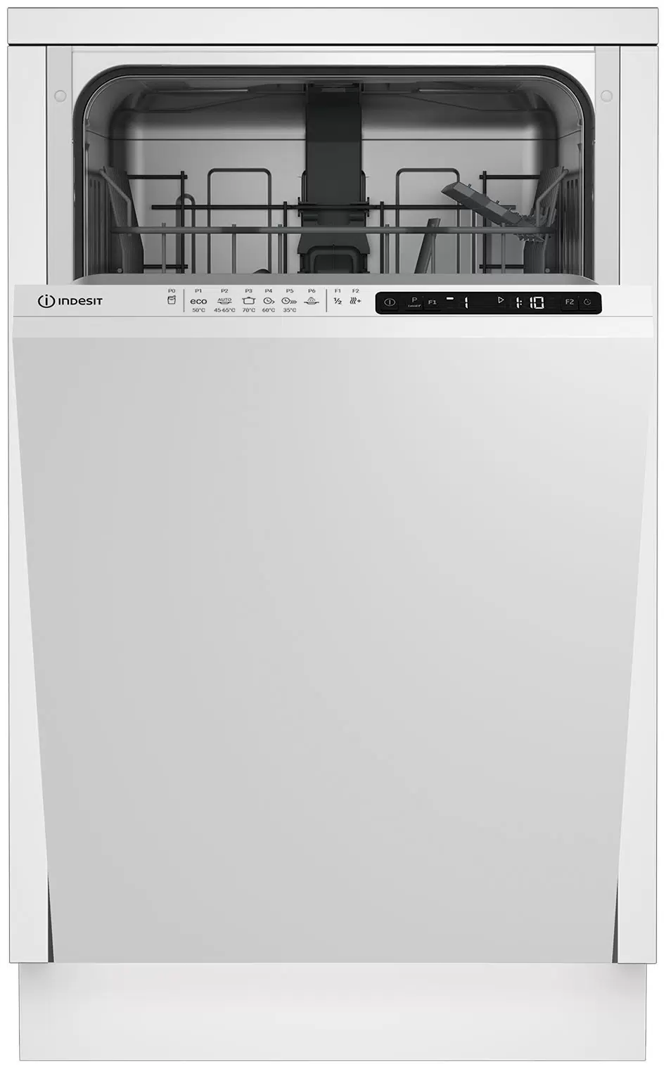Встраиваемая посудомоечная машина Indesit DIS 1C69 B узкая 