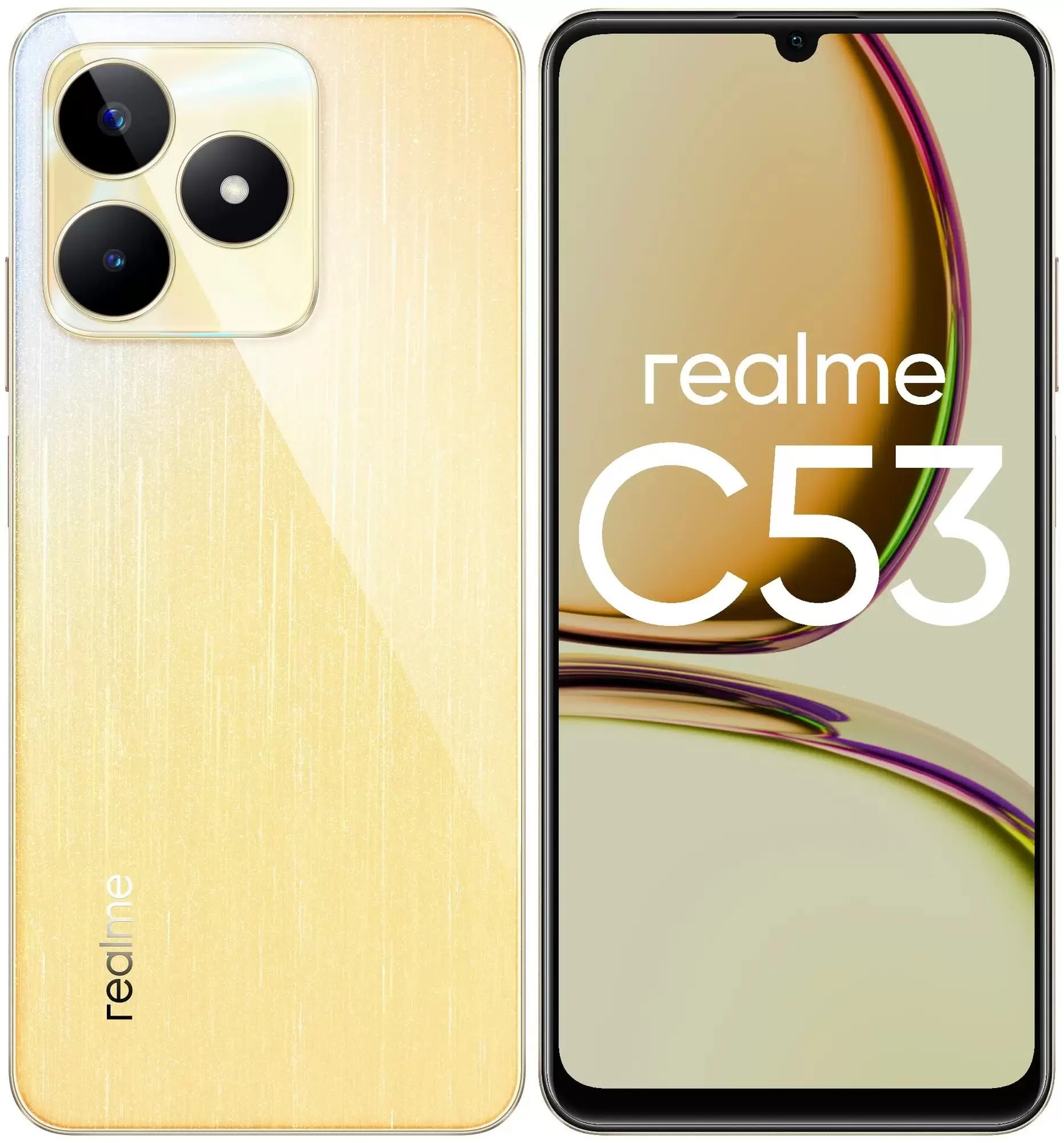 Смартфон Realme C53 6/128GB Champion Gold (RMX3760) - VLARNIKA в Луганске