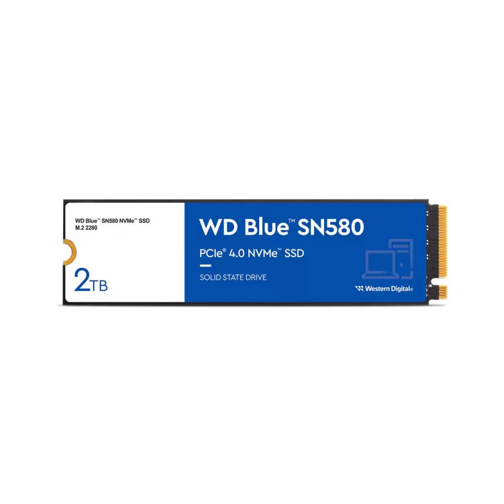 SSD накопитель Western Digital WD Blue SN580 NVMe 2TB WDS200T3B0E - VLARNIKA в Донецке