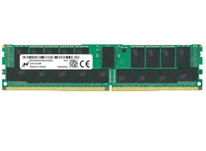 Оперативная память Micron 32GB DDR4 3200 RDIMM Server Memory MTA36ASF4G72PZ-3G2 ECC - VLARNIKA в Донецке
