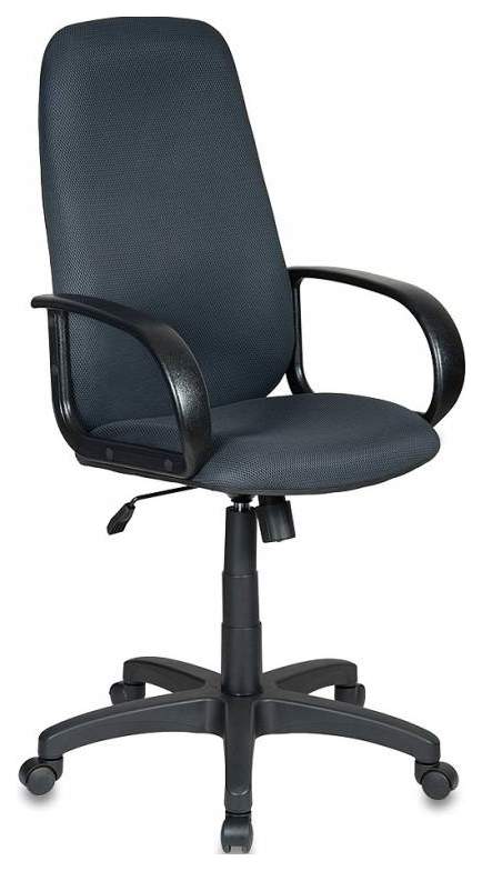 Кресло руководителя Бюрократ CH-808AXSN/TW-12, серый 
