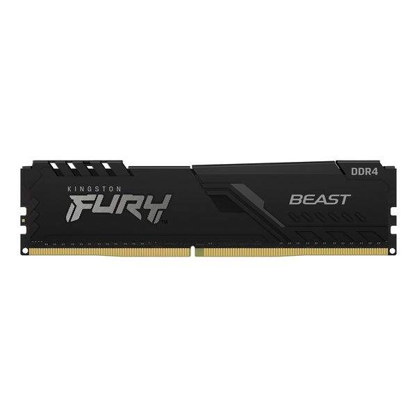 Оперативная память Kingston Fury Beast Black 16Gb DDR4 3200MHz (KF432C16BB/16) 