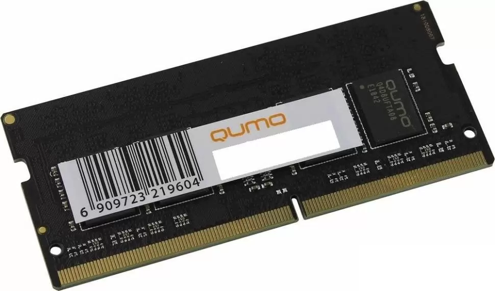Оперативная память Qumo (QUM4U-4G2666C19), DDR4 1x4Gb, 2666MHz 