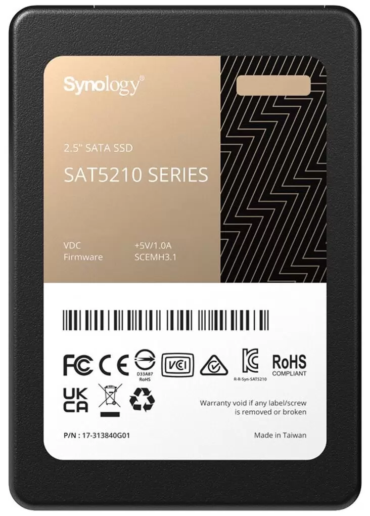 Внешний SSD диск Synology 480 ГБ SAT5210-480G - VLARNIKA в Донецке