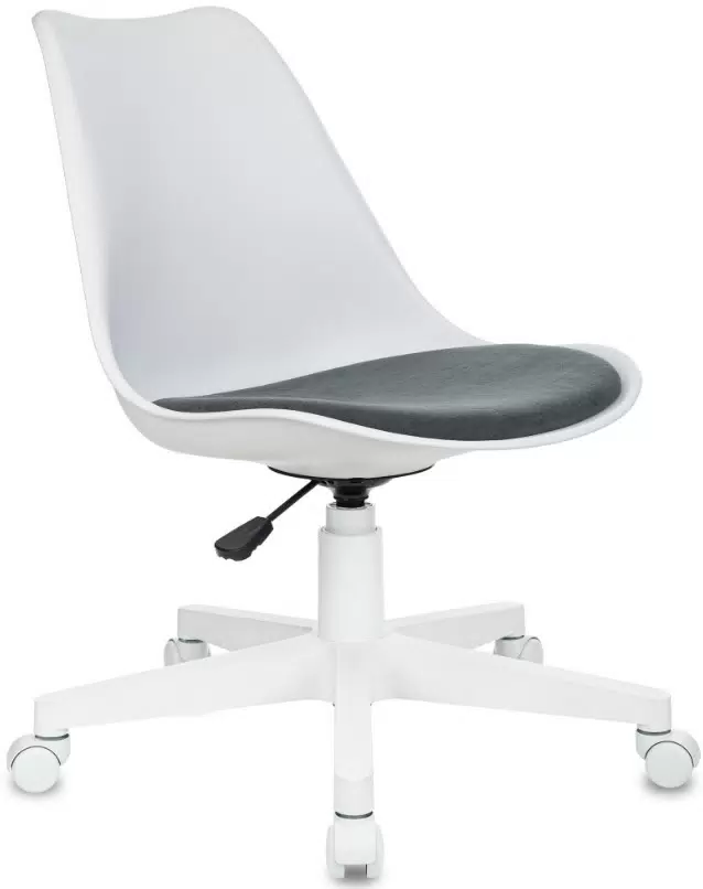 Кресло компьютерное Бюрократ CH-W333 Alfa 44 white/grey 