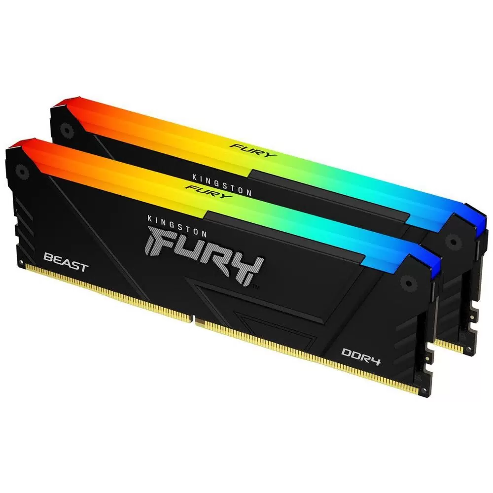 Оперативная память Kingston Fury Beast (KF432C16BB2AK2/16) DDR4 2x8Gb 3200MHz 