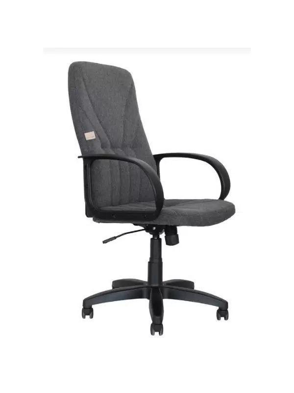 Офисное кресло ЯрКресло Кресло Кр37 ТГ ПЛАСТ С1 (ткань серая) 