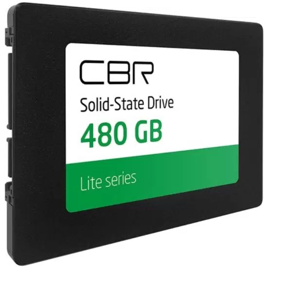 SSD накопитель CBR Lite 2.5&amp;#34; 480 ГБ (SSD-480GB-2.5-LT22) 