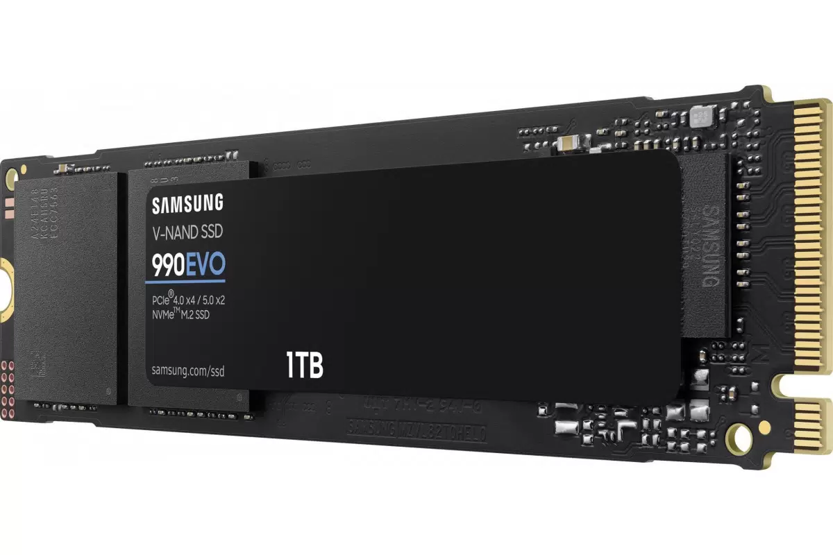 Внутренний SSD накопитель Samsung 990 EVO MZ-V9E1T0BW PCIe Gen 4.0 x4, NVMe 1TB M.2 - VLARNIKA в Донецке