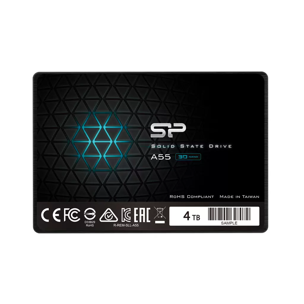 Диск SSD внешний Silicon Power A55, 4TB, 2.5&amp;#34;, Sata III, TLC 