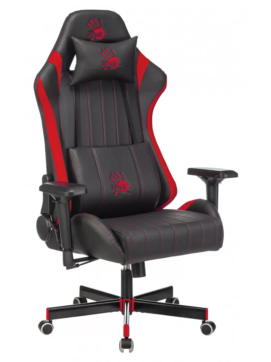 Кресло игровое A4Tech Bloody GC-990 черный/красный 