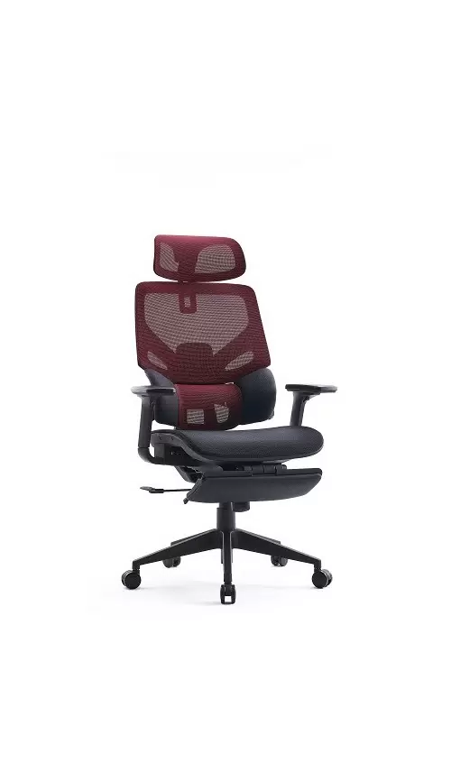 Кресло Cactus CS-CHR-MC01-RDBK красный сиденье черный 