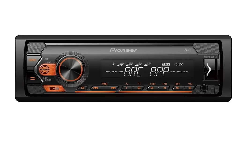 Автомагнитола PIONEER MVH-S120UBA, 4x50вт,USB/MP3/Android, оранжевая подсветка - VLARNIKA в Донецке